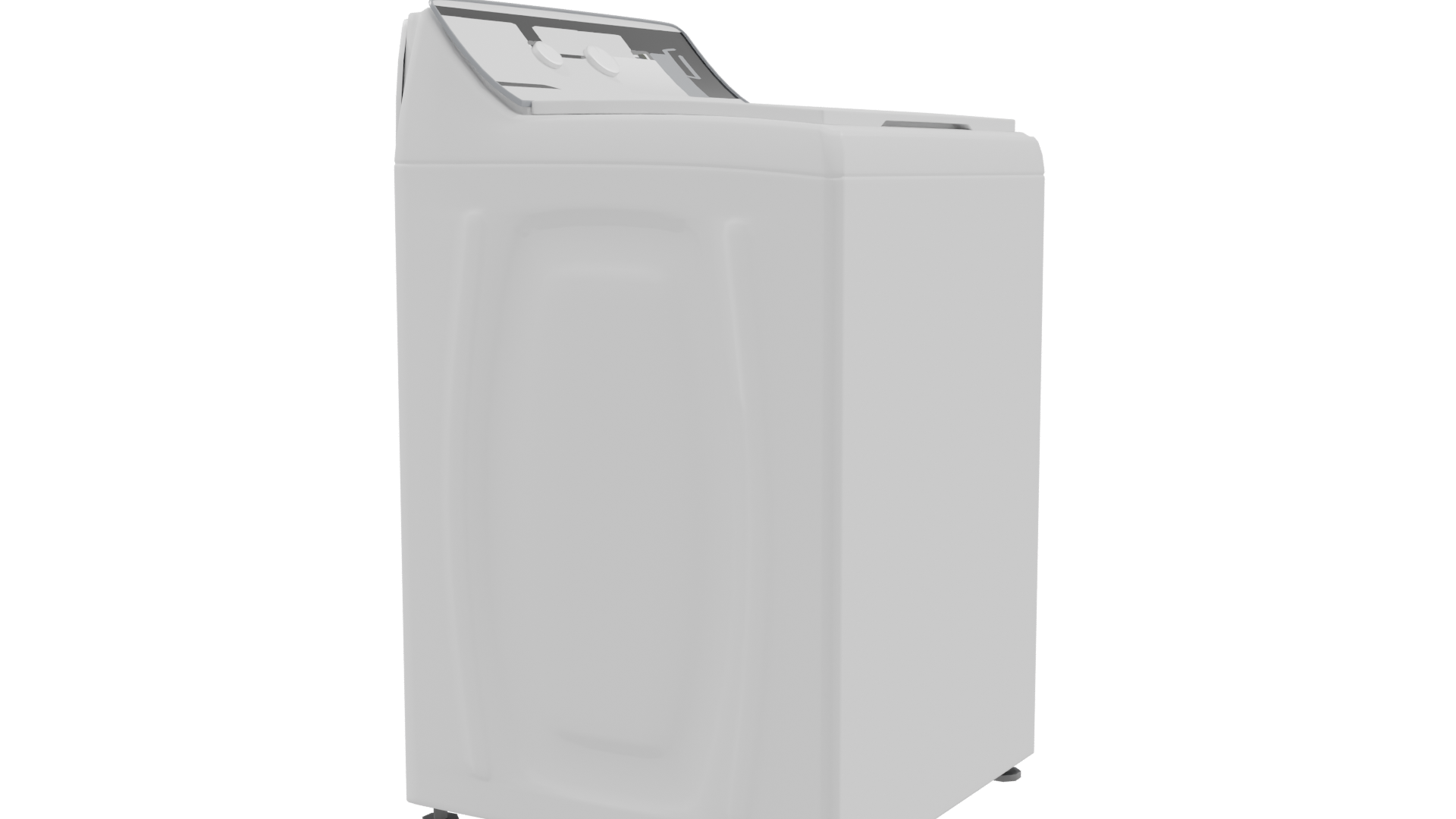 Stylish Top-Loading Washing Machine 3D - Professional 3D Model Render 21