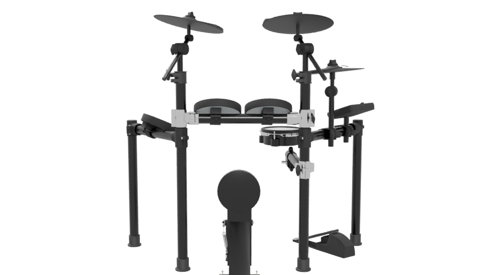 Electronic Drum Kit 3D Model - Professional 3D Model Render 5