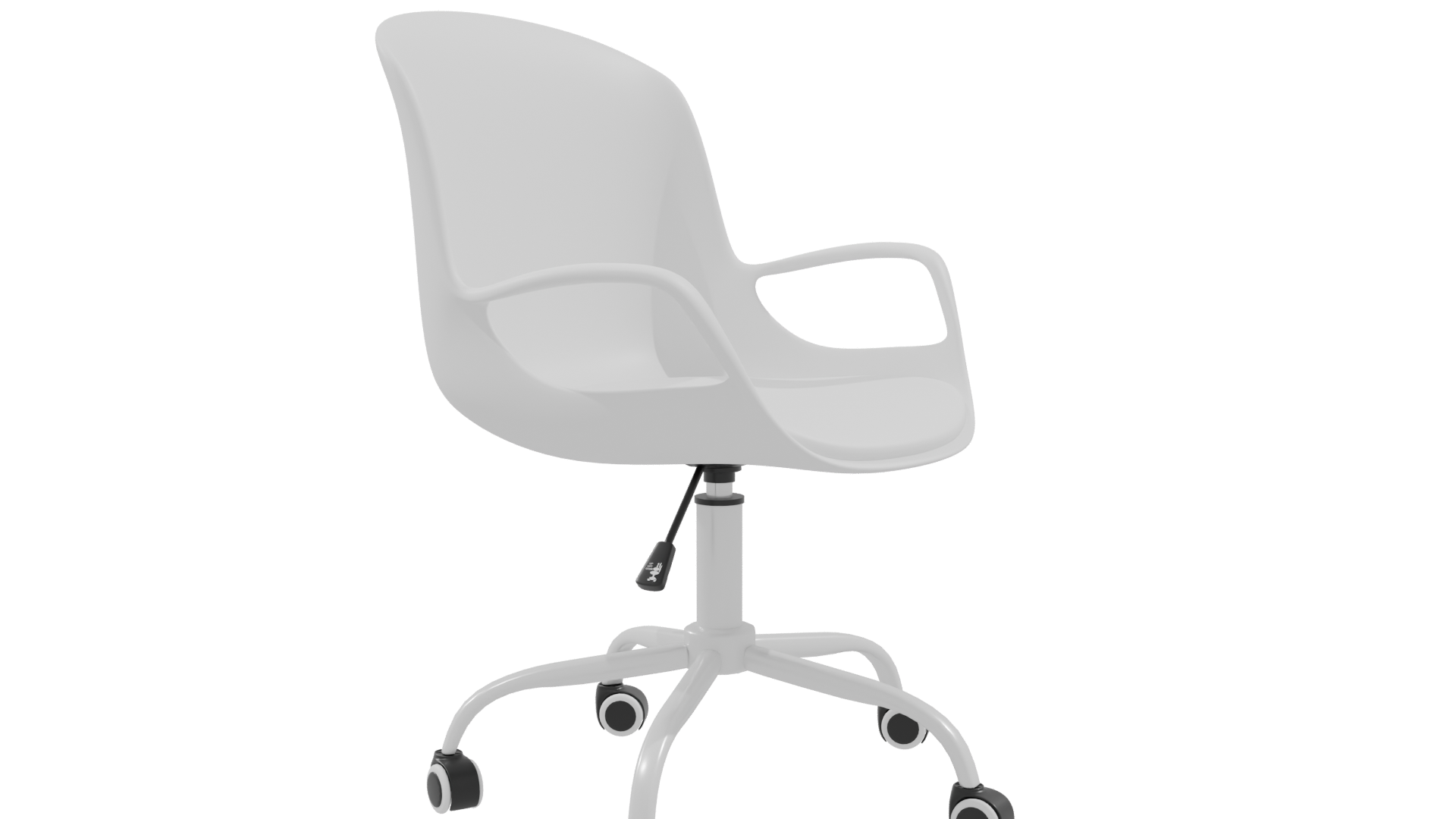 Sleek Modern Office Chair 3D - Professional 3D Model Render 21