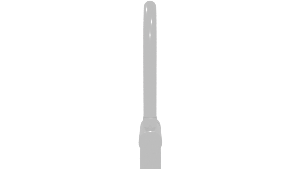 Modern Kitchen Faucet Model - Professional 3D Model Render 5