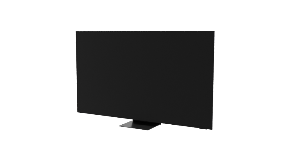 Sleek Flat Screen Television 3D Model - Professional 3D Model Render 12