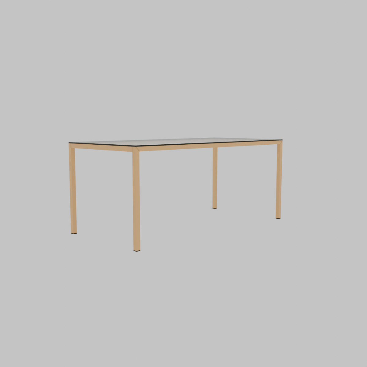 MESA DE COMEDOR PARIS DORADA