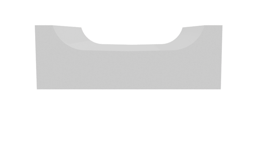 Bathtub Support Frame 3D Model - Professional 3D Model Render 2