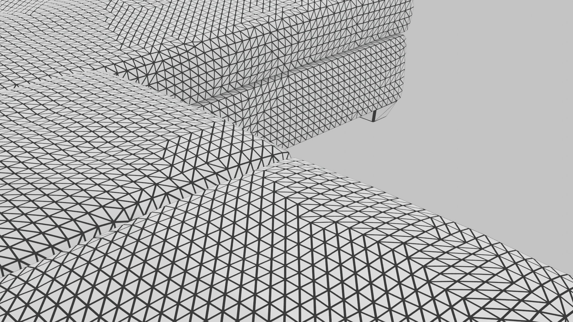 Stylish Modern Sofa Model 3D - Professional 3D Model Render 9