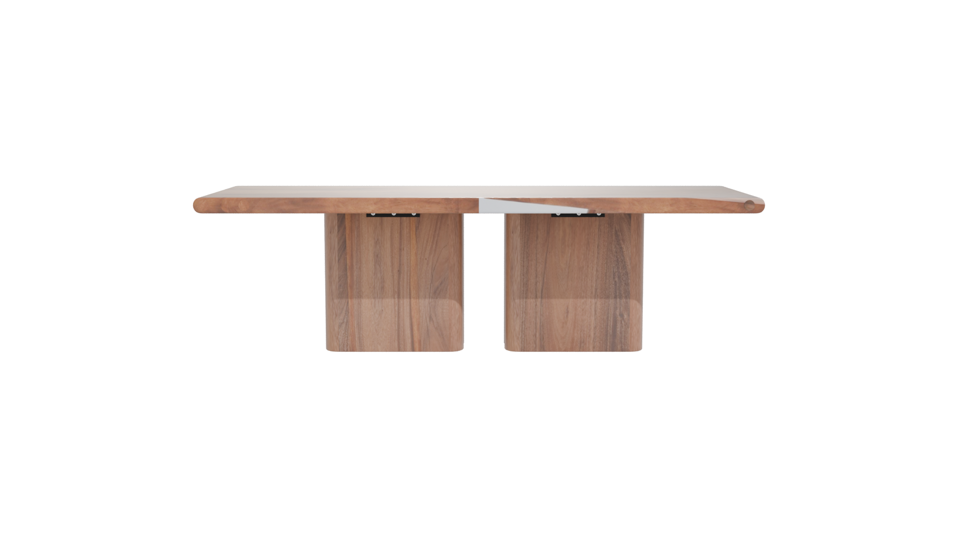 Stylish Wooden Dining Table 3D - Professional 3D Model Render 11