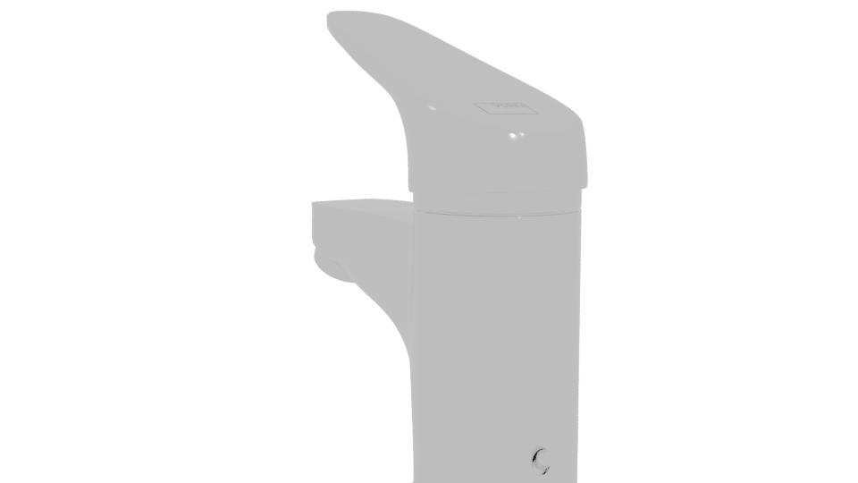 Stainless Steel Water Cooler Model - Professional 3D Model Render 4