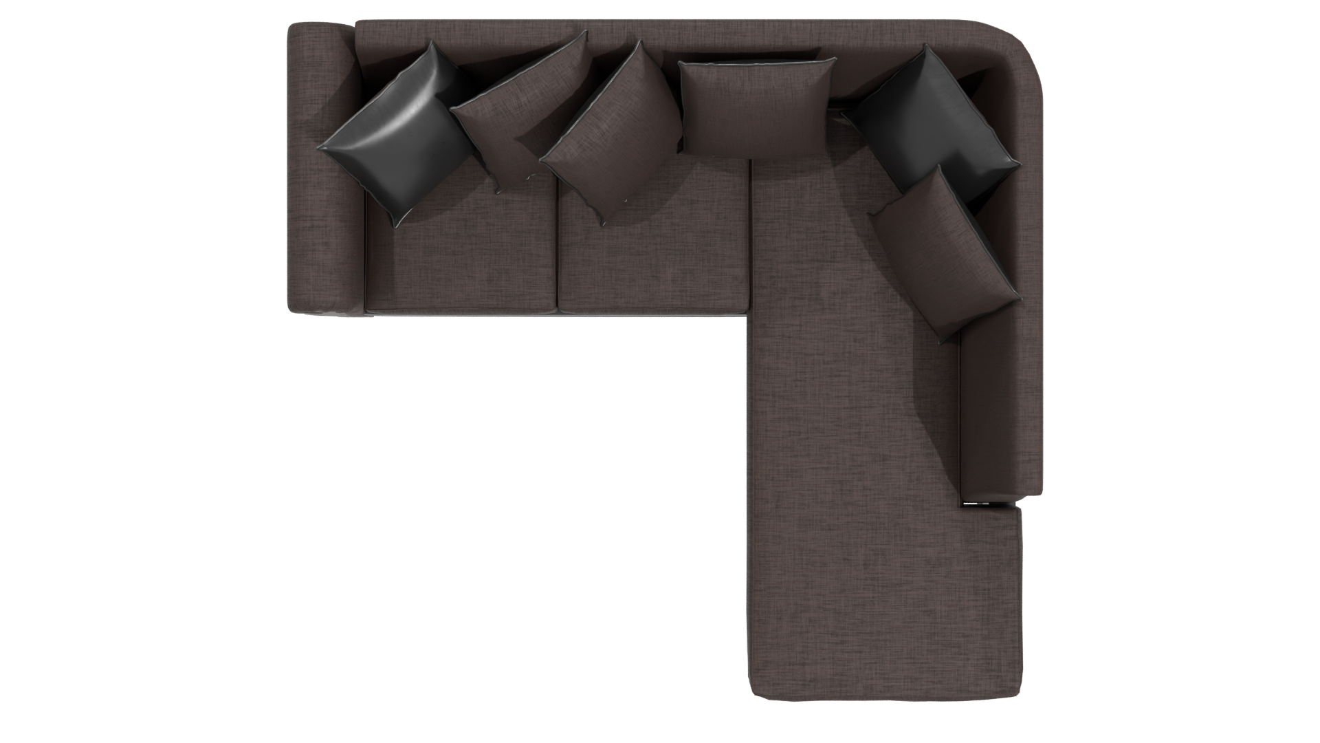 Luxurious Modern Sectional Sofa 3D - Professional 3D Model Render 12