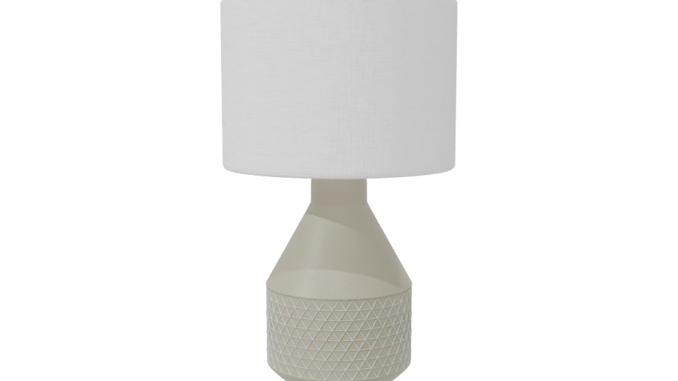 Stylish Modern Table Lamp 3D - Professional 3D Model Render 7