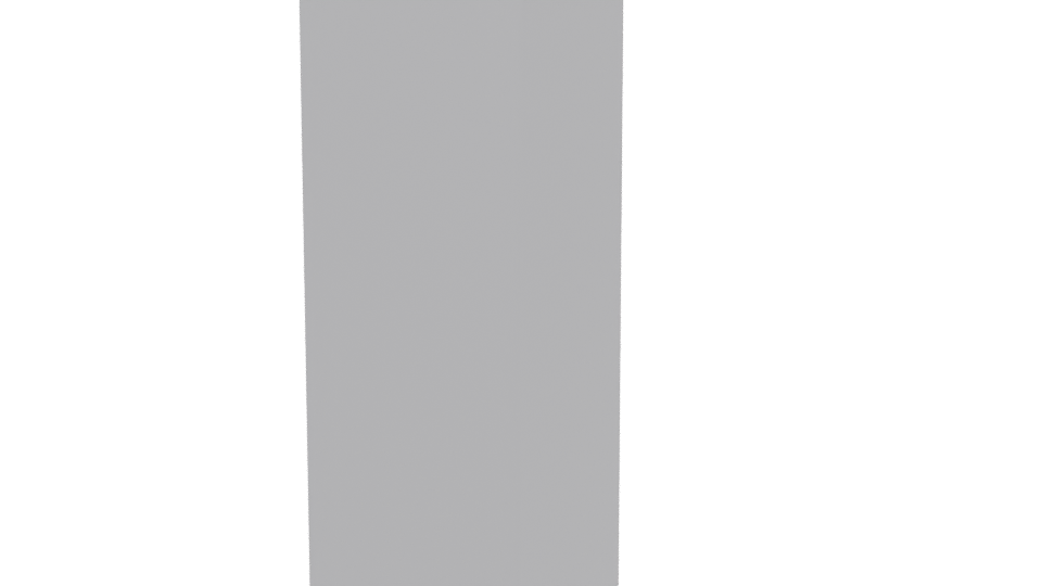 Sleek White Refrigerator 3D Model - Professional 3D Model Render 6