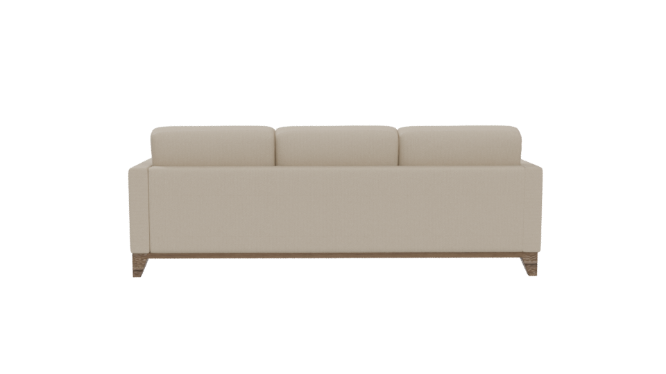Cozy Modern Sectional Sofa 3D Model - Professional 3D Model Render 5