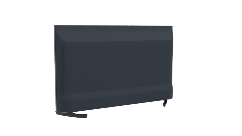 Realistic Flat Screen Television - Professional 3D Model Render 4