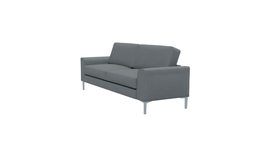 Contemporary Fabric Sofa 3D Model - Professional 3D Model Render 13