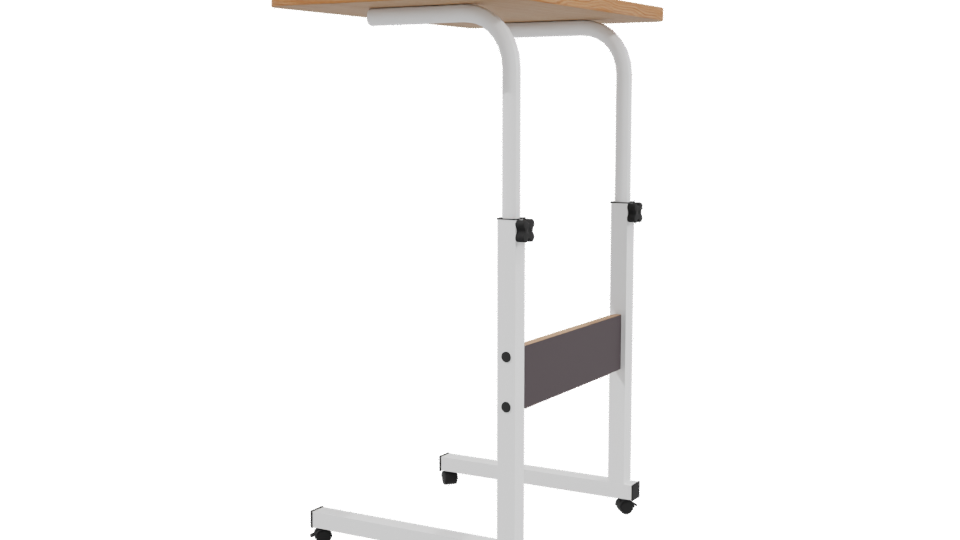 Minimalist Height Adjustable Desk 3D - Professional 3D Model Render 3