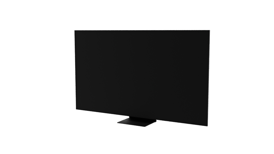Sleek Minimalist TV Model 3D - Professional 3D Model Render 12