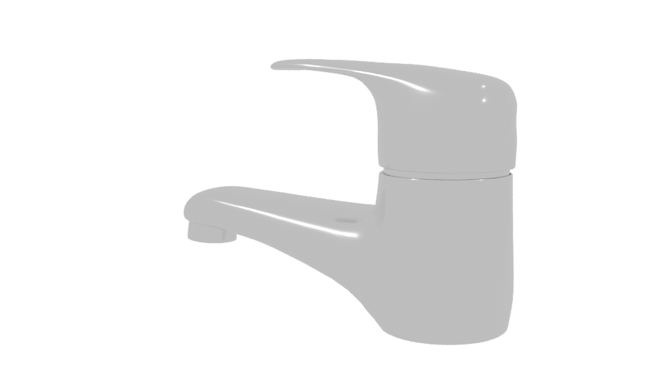 Sleek Metallic Beverage Bottle 3D Model - Professional 3D Model Render 3