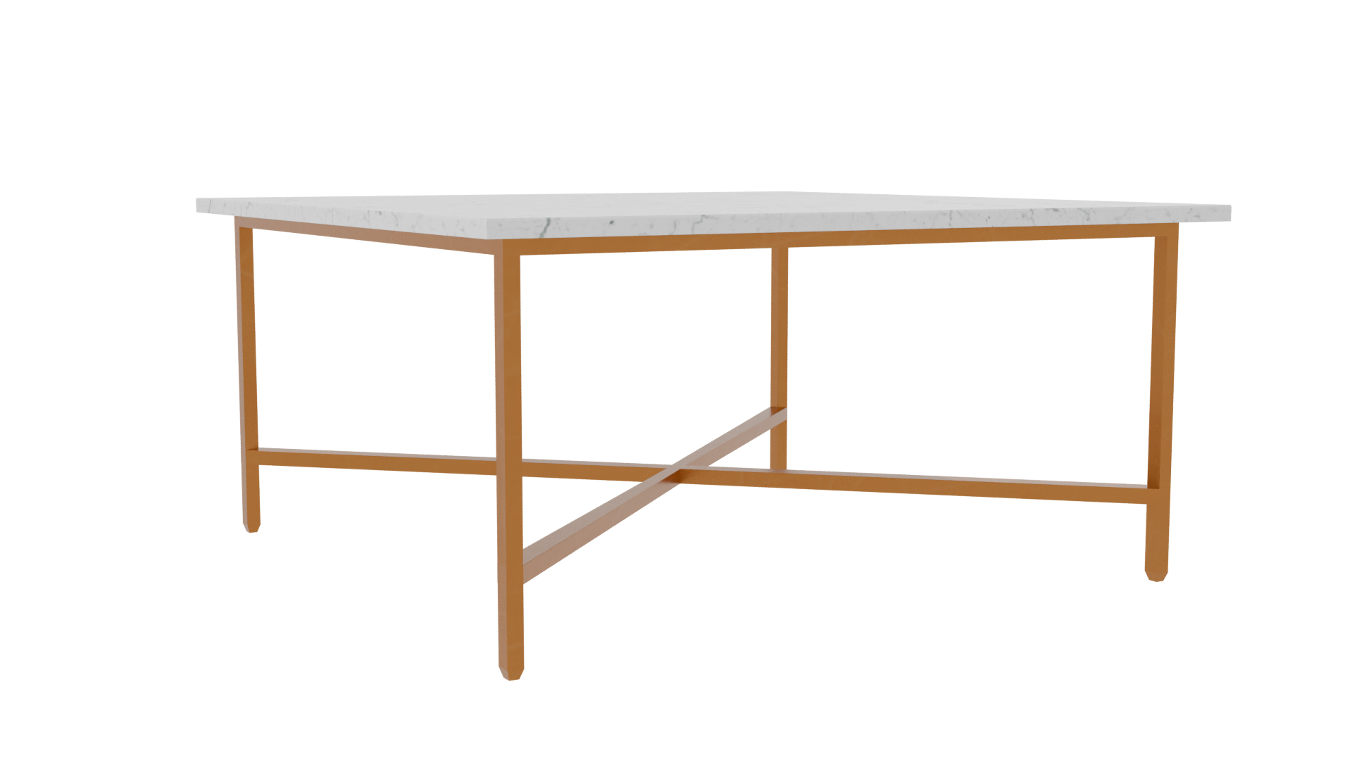 Modern Square Dining Table 3D - Professional 3D Model Render 7