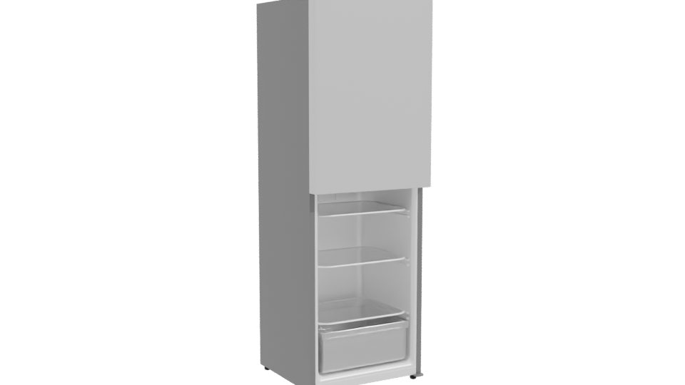 Sleek Refrigerator 3D Model - Professional 3D Model Render 10