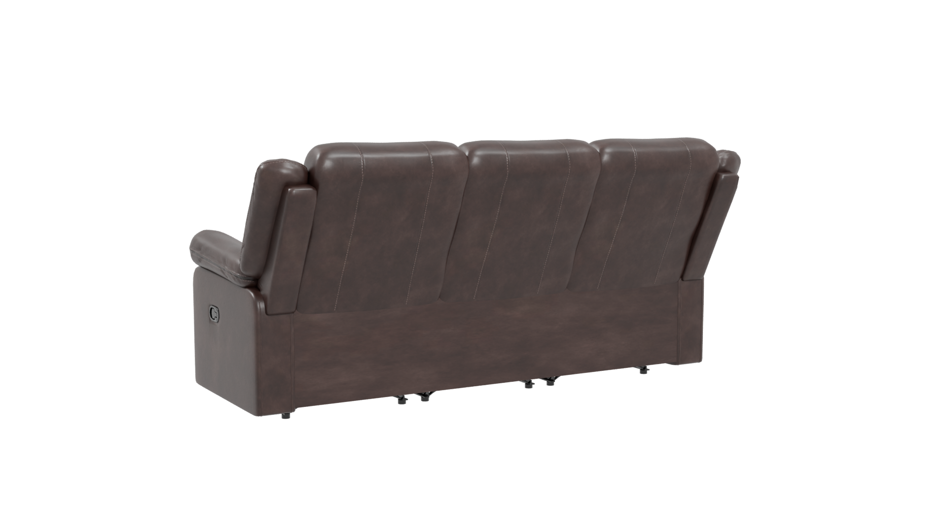 Stylish Reclining Sofa 3D Model - Professional 3D Model Render 4