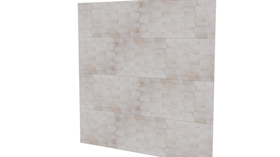 Stylish Textured Wall Panel 3D Model - Professional 3D Model Render 12