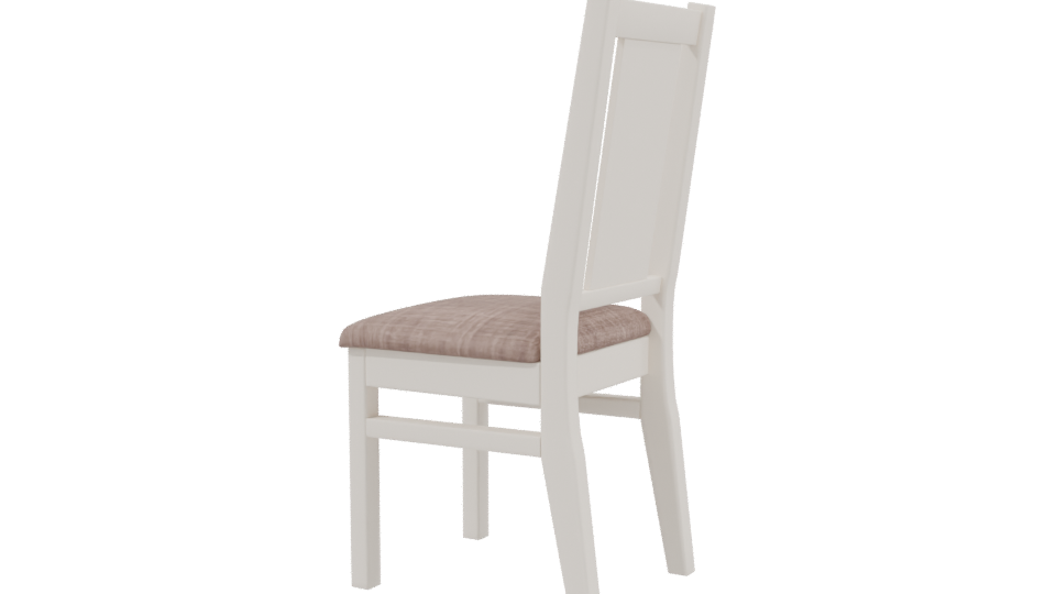 Elegant Minimalist Dining Chair 3D - Professional 3D Model Render 3