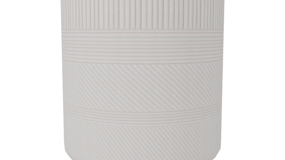 Stylish Ceramic Planter Model - Professional 3D Model Render 7