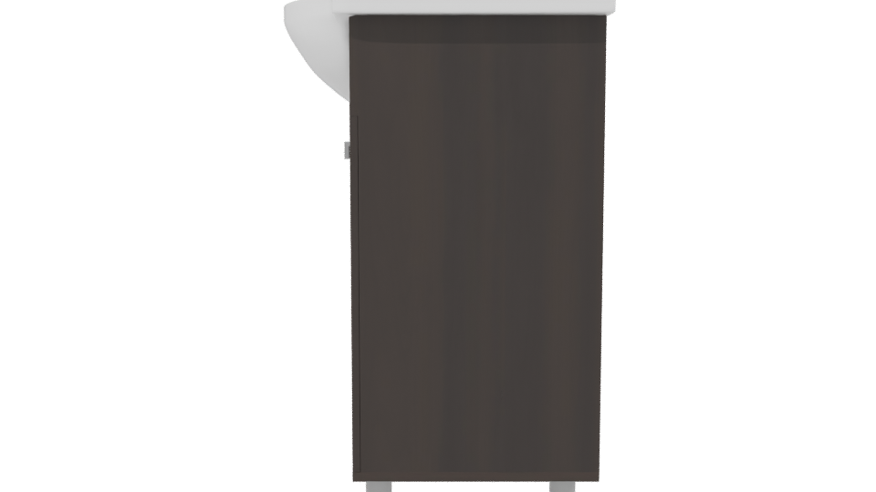 Stylish Modern Bathroom Vanity 3D - Professional 3D Model Render 2