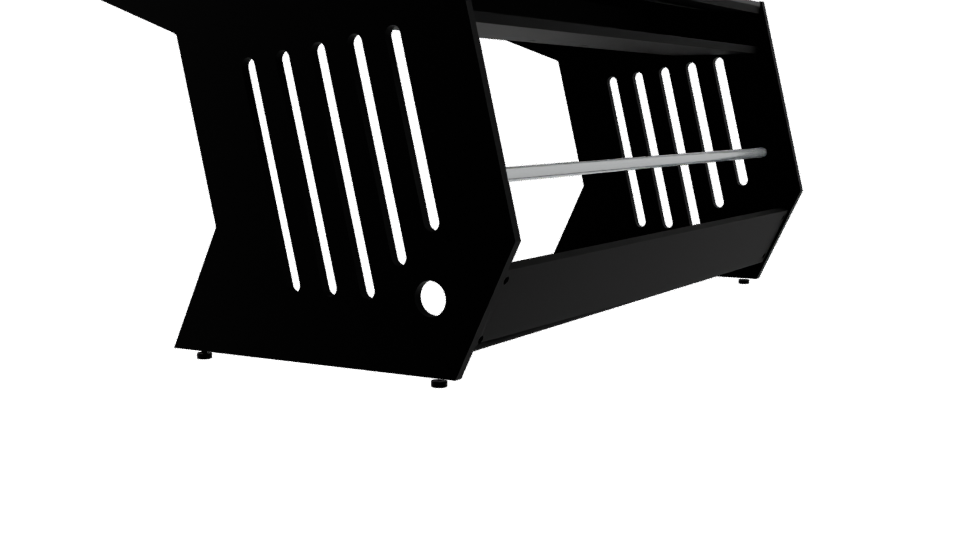 Stylish Modern Rectangular Table 3D - Professional 3D Model Render 3