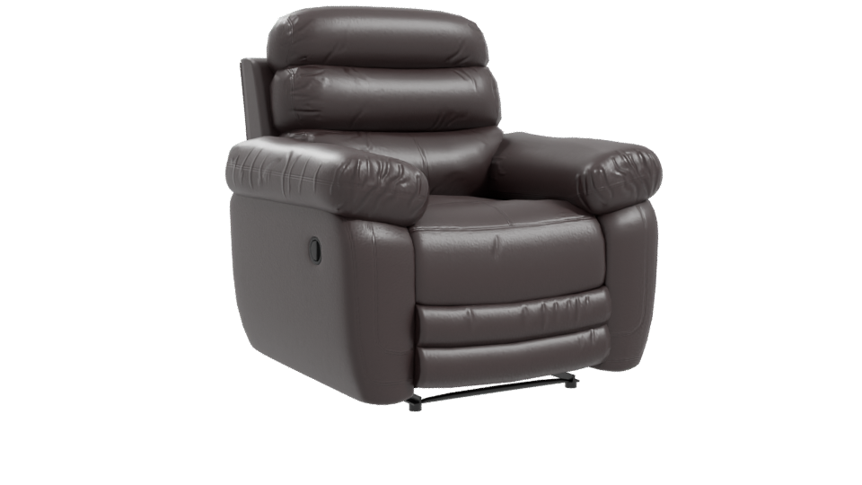 Cozy Recliner Armchair Model - Professional 3D Model Render 10