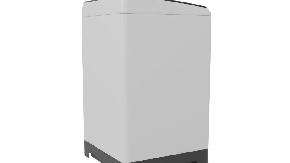 Modern Household Waste Bin 3D - Professional 3D Model Render 7