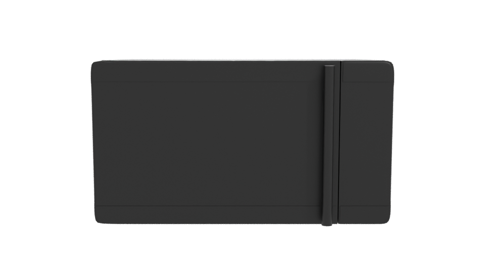 Sleek Kitchen Microwave Model - Professional 3D Model Render 11