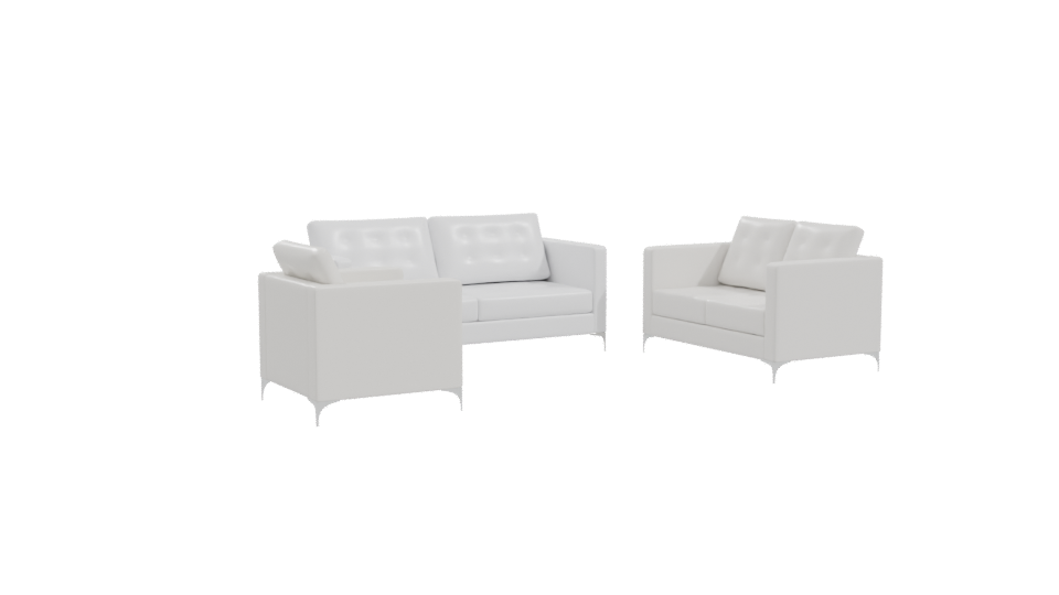 Cozy Modern Sofa Set 3D - Professional 3D Model Render 10