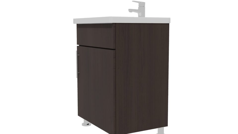 Contemporary Bathroom Vanity Unit 3D - Professional 3D Model Render 13