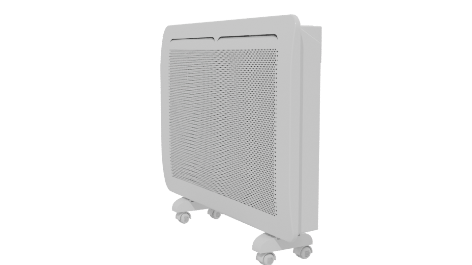 Stylish Electric Heater Model - Professional 3D Model Render 13