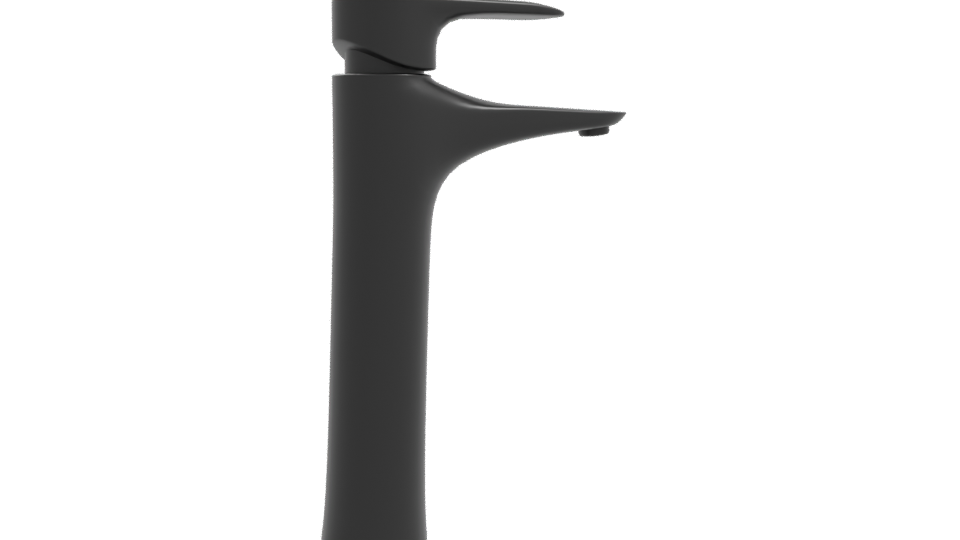 Sleek Modern Bathroom Faucet 3D Model - Professional 3D Model Render 10