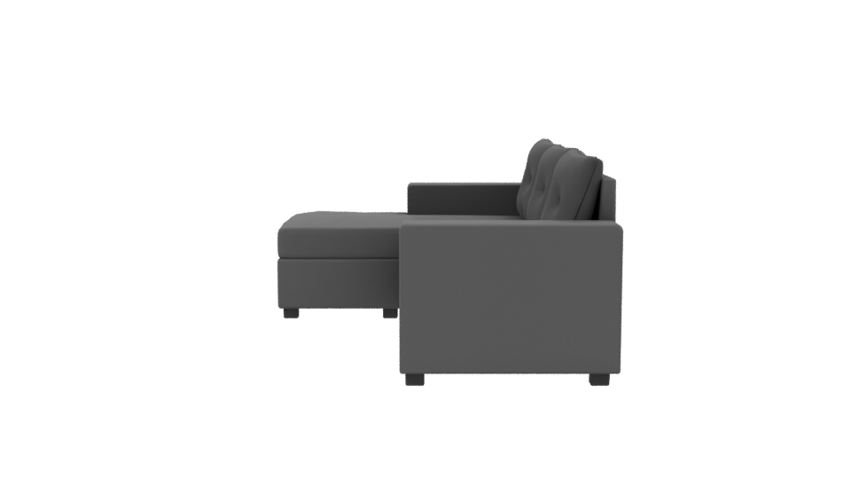 Stylish Modern Sectional Sofa 3D - Professional 3D Model Render 2