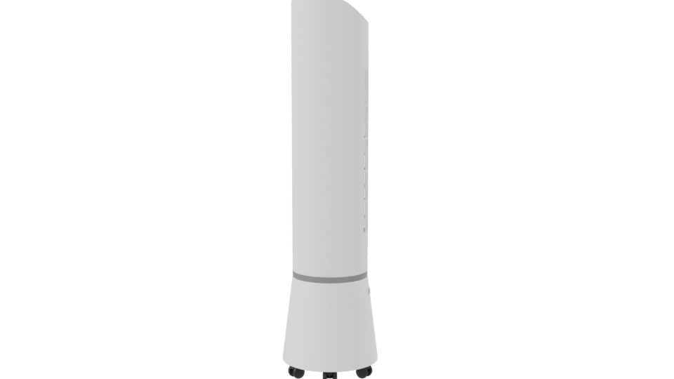 Evaporative Tower Cooler 3D Model - Professional 3D Model Render 8