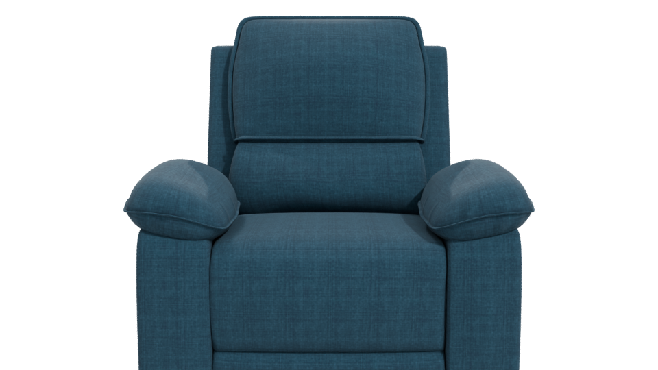 Stylish Recliner Armchair 3D Model - Professional 3D Model Render 11