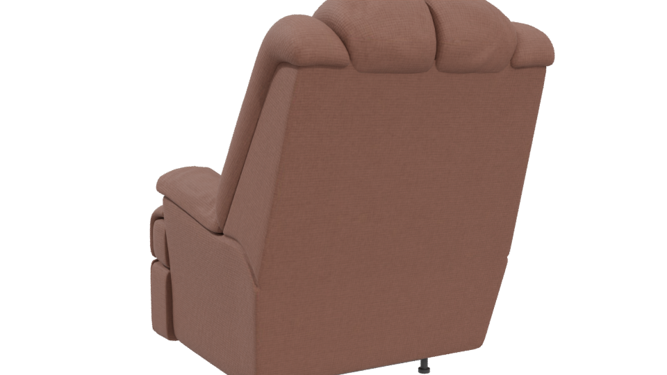 Stylish Reclining Armchair Model - Professional 3D Model Render 4