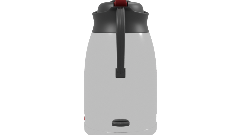 Stylish Stainless Steel Thermos 3D - Professional 3D Model Render 2