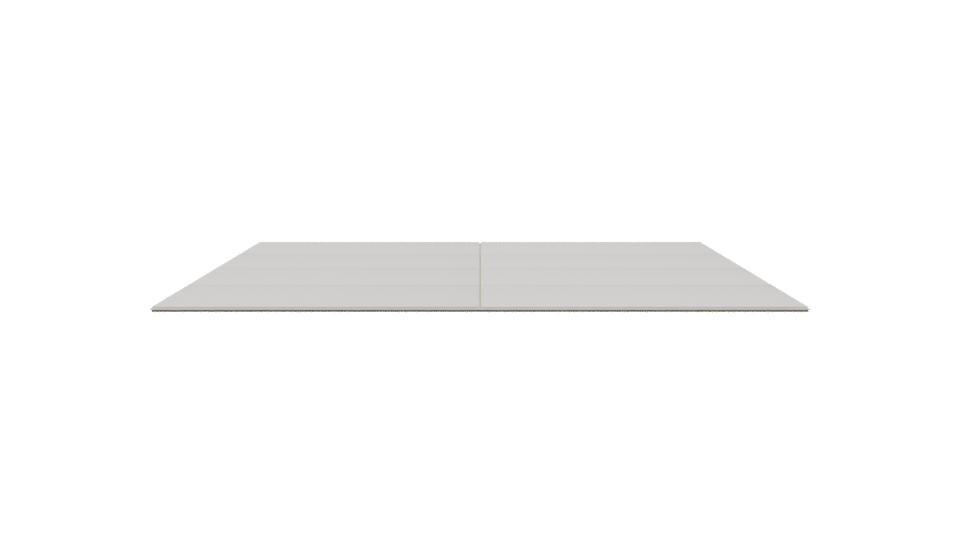 Minimalist White Floor Panel 3D - Professional 3D Model Render 8