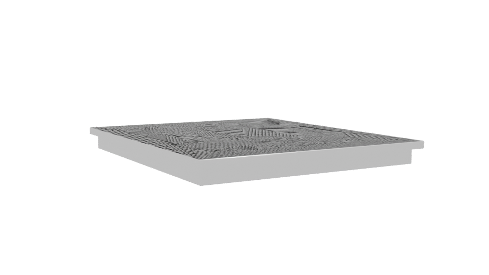 Sleek Induction Cooktop 3D Model - Professional 3D Model Render 7