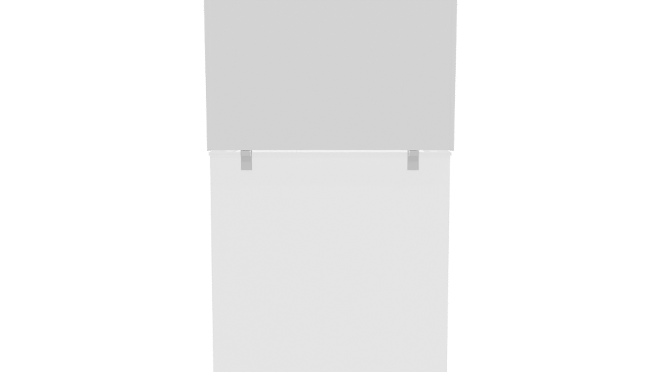 Compact Chest Freezer 3D Model - Professional 3D Model Render 5