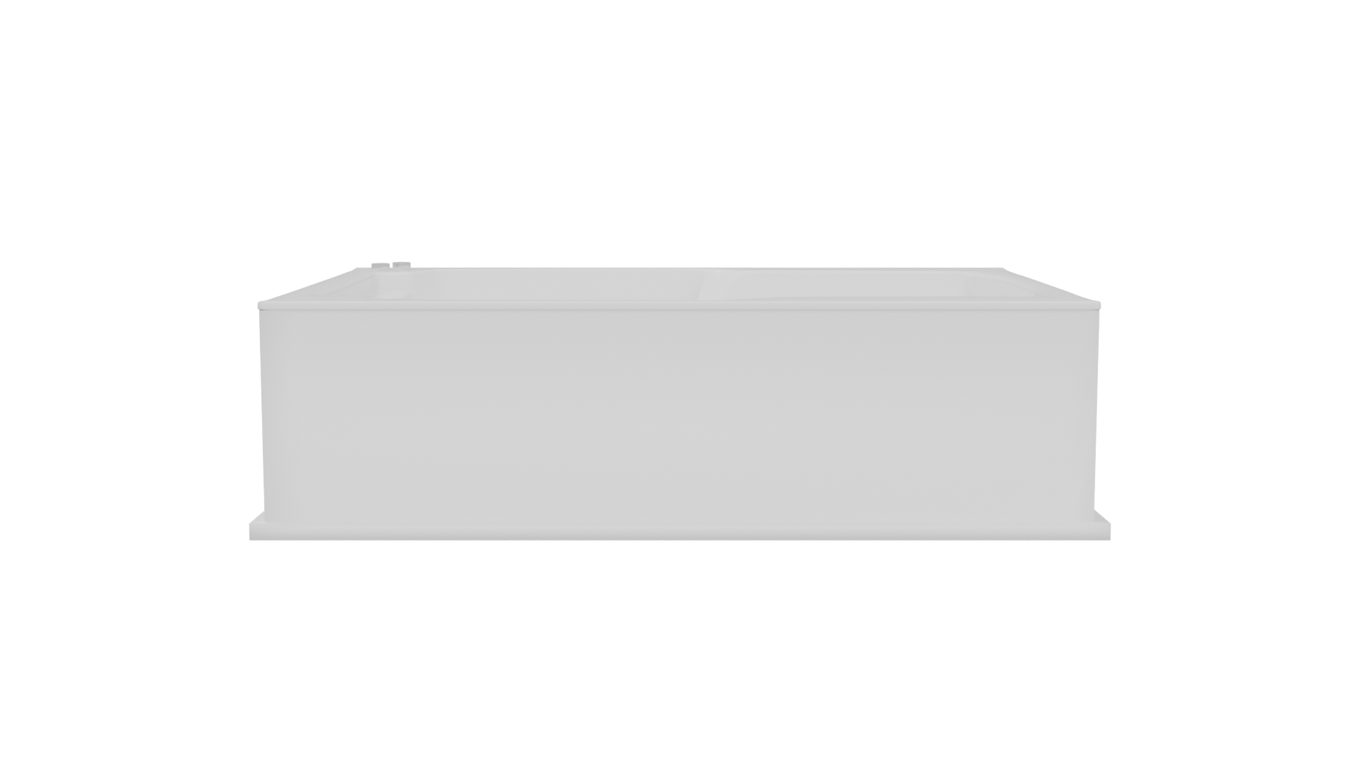 Elegant Modern Bathtub 3D Model - Professional 3D Model Render 5