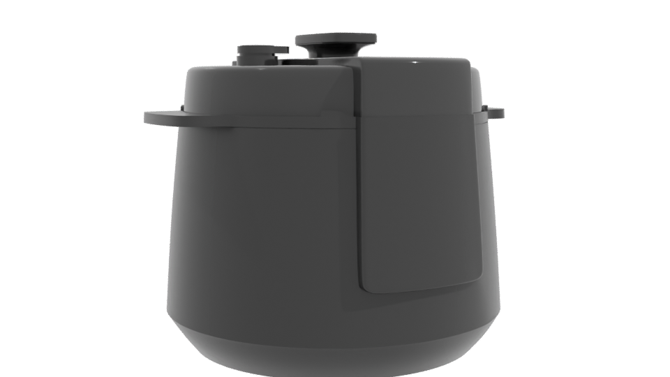 Versatile Electric Multi-Cooker 3D Model - Professional 3D Model Render 10