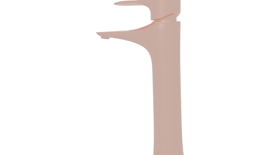 Stylish Modern Sink Faucet 3D Model - Professional 3D Model Render 6