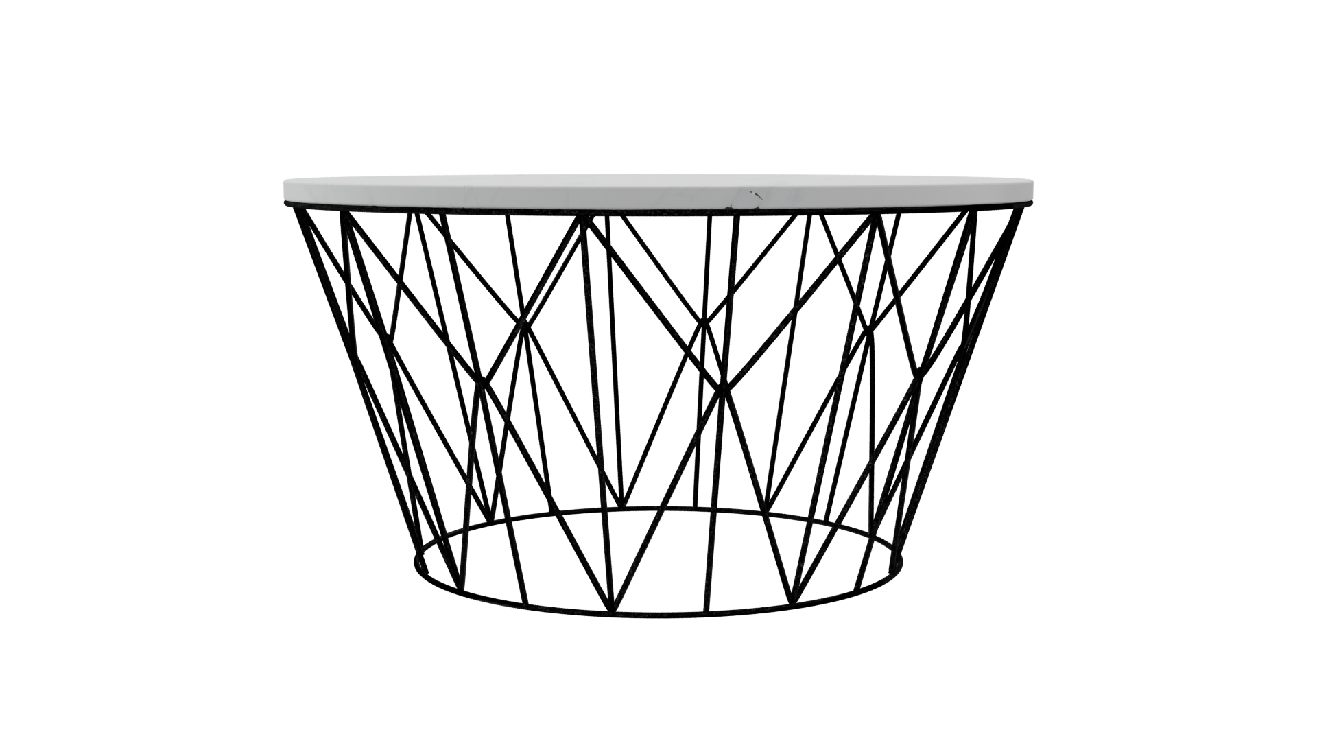 Stylish Round Coffee Table 3D - Professional 3D Model Render 21