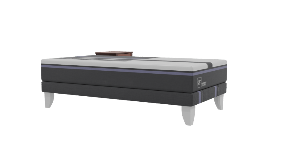 Stylish Bedroom Mattress Set 3D - Professional 3D Model Render 9