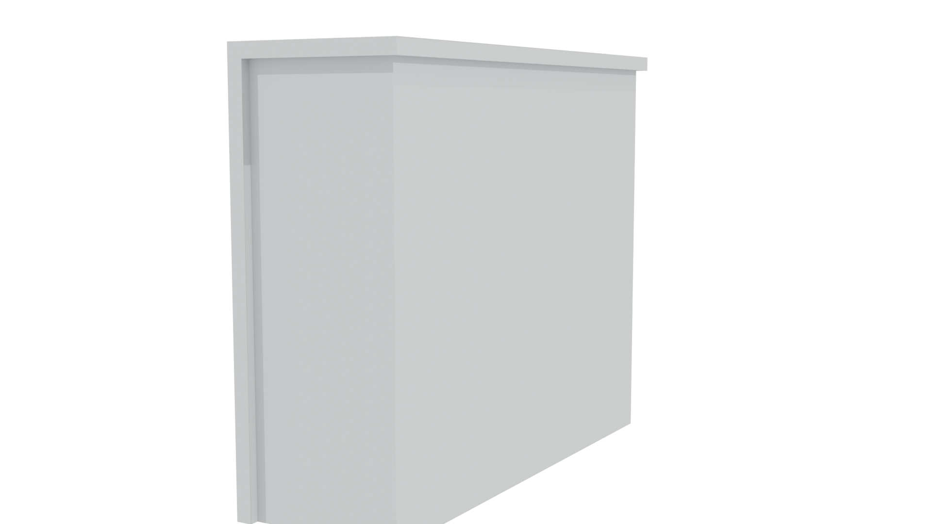 Stylish Modern Bedroom Dresser 3D - Professional 3D Model Render 3