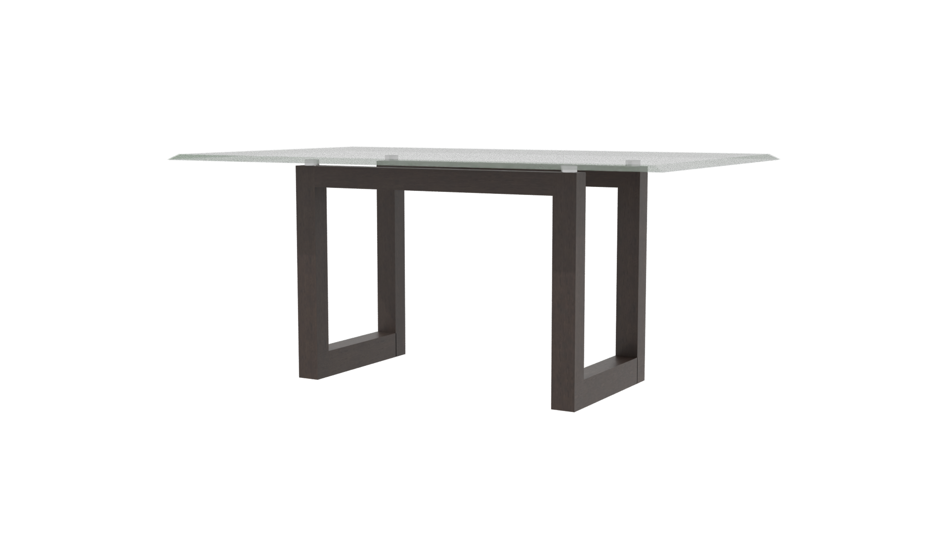 Stylish Glass Top Table 3D - Professional 3D Model Render 18