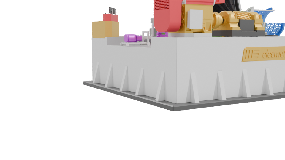 Industrial Machinery 3D Model - Professional 3D Model Render 10